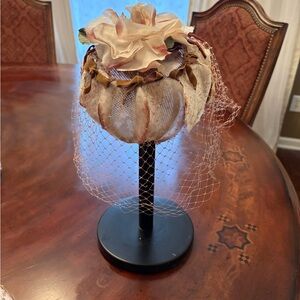 Elegant Floral Veil Accent Piece
